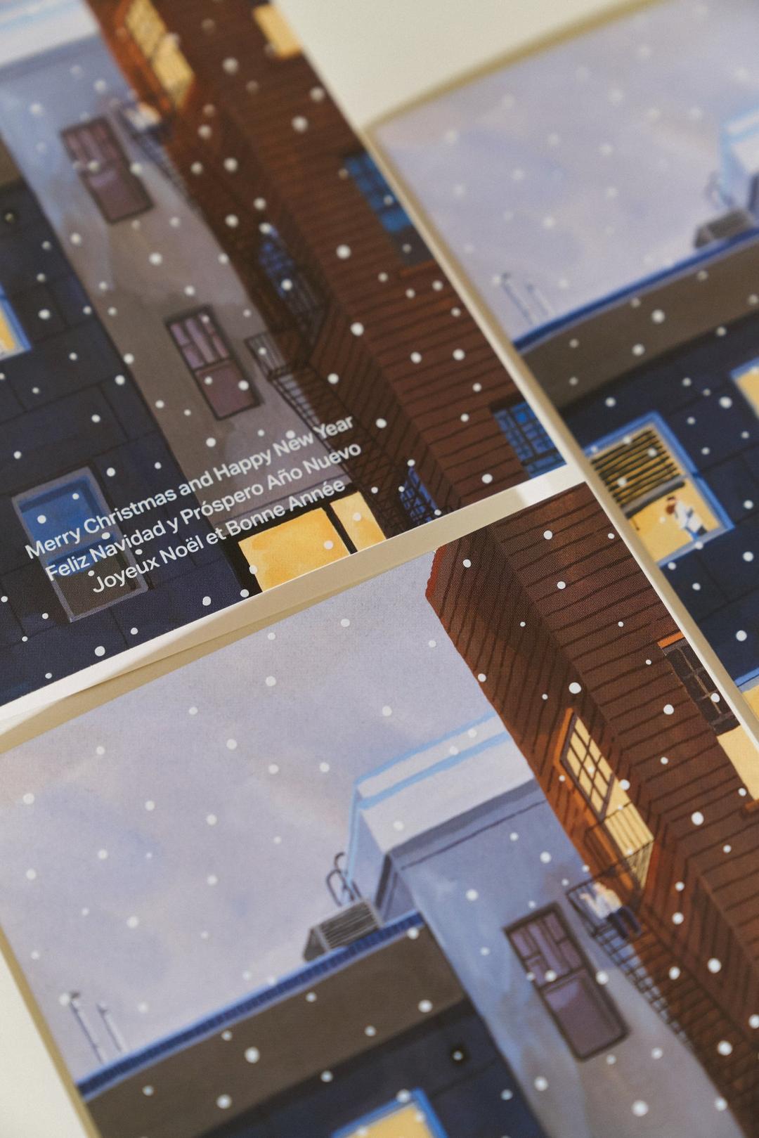 ‘Merry’ Christmas Card By Seula Yi, Graphicabulary