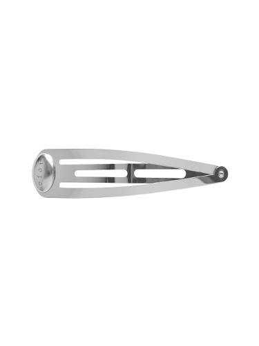 Logo Button Hair Pin 10cm