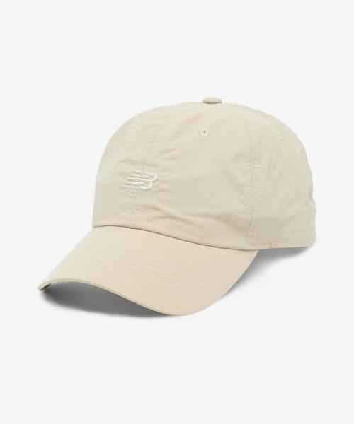 NBGDFF1202 / 플라잉 로고 나일론 볼캡 (+SIZE) (BEIGE)
