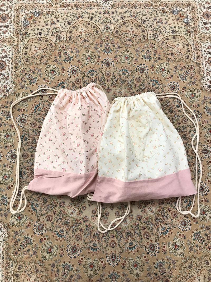 Blossom string bag ( 2 color )