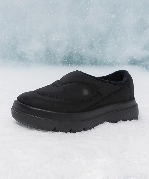 Fuzzy padding clog_Black