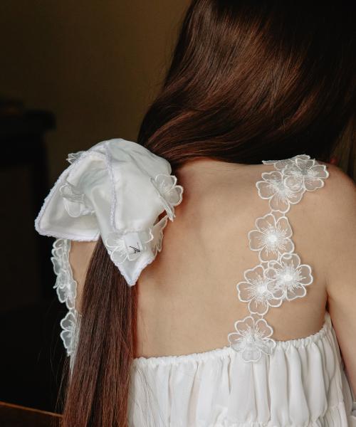 CHERRY BLOSSOM SHEER SCRUNCH_TT5S711IV