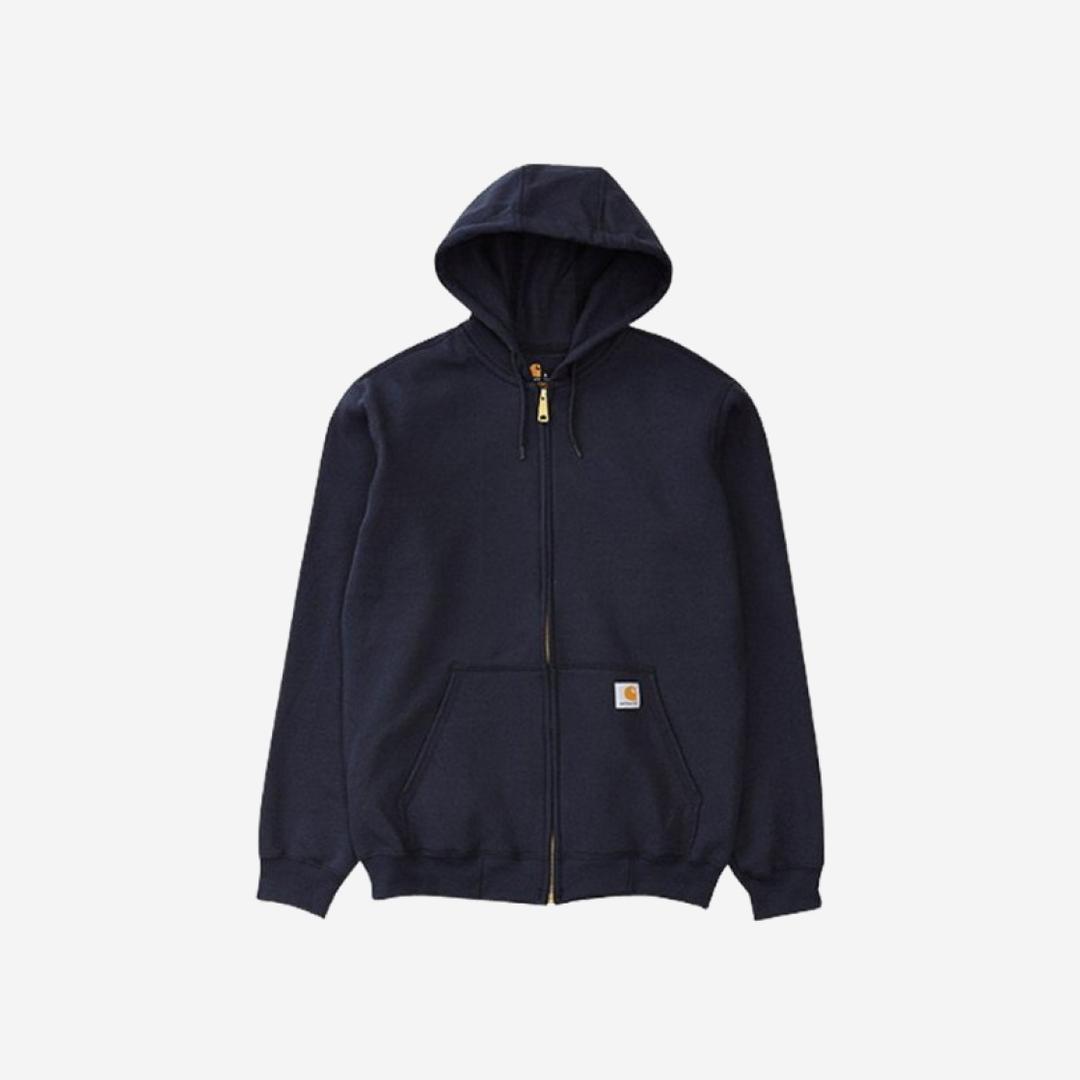 Carhartt Loose Fit Midweight Full Zip Sweatshirt New Navy