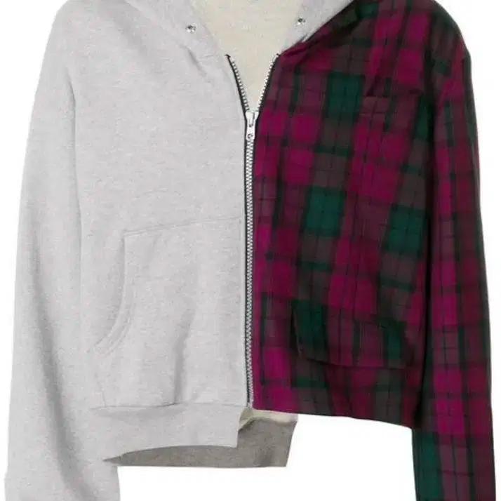 고샤루브친스키 하이브리드 하프 후드 집업 L