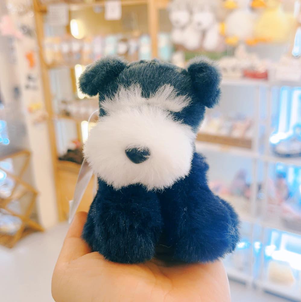 어뮤즈  슈나우저 인형 키링 4종 24년도 버전 볼체인