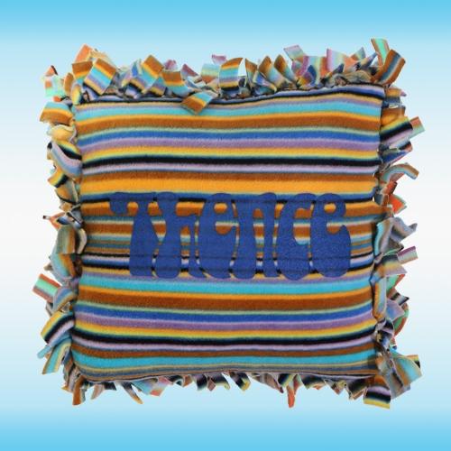 NO-SEW CUSHION COVER_BLUE MIX