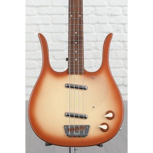 [관부가세포함] Danelectro Longhorn Bass Guitar - Copper Burst