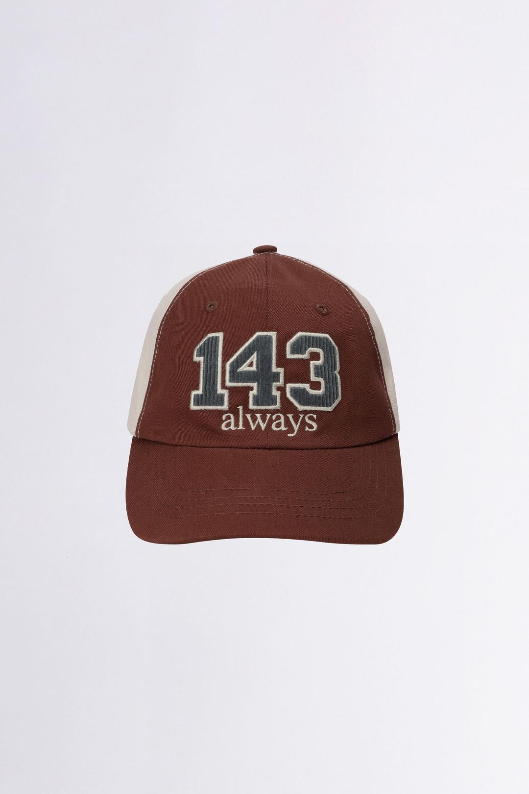 143 Always Twill Ball Cap Brown