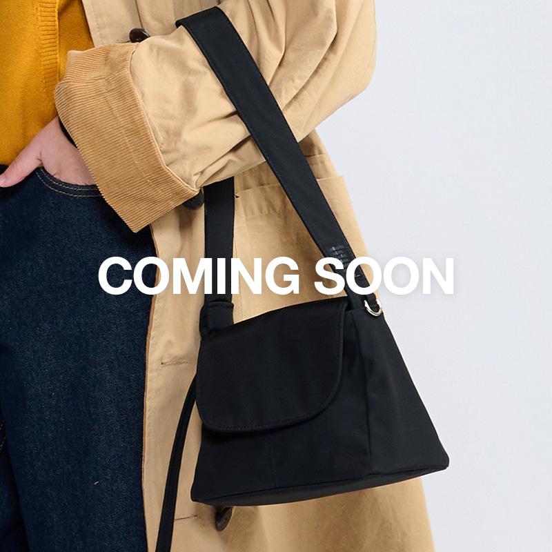 TIDY MINI FLAP SHOULDER X CROSS (Black)