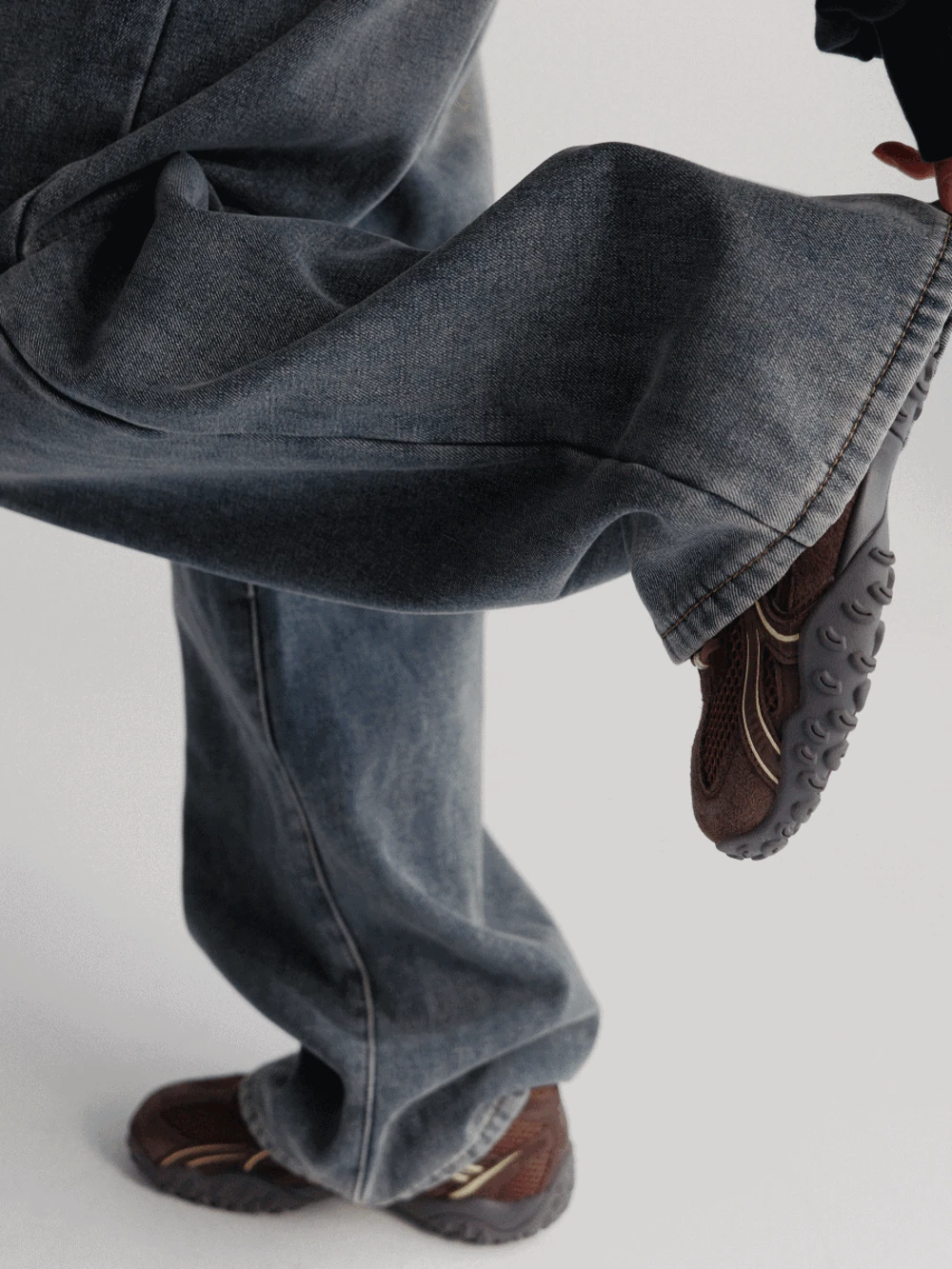 본딩기모와이드데님