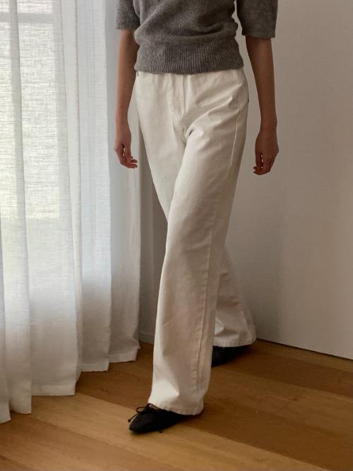 씨미 Basic straight denim