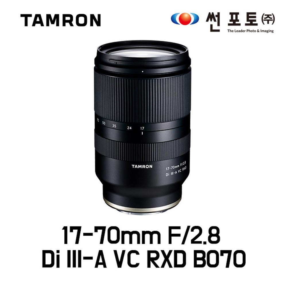 썬포토정품 탐론 17-70mm F/2.8 B070 소니APS-C 미러리스 카메라 마운트