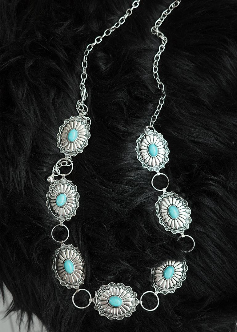 oriental chain belt | 오리엔탈 앤티크 펜던트 체인 벨트