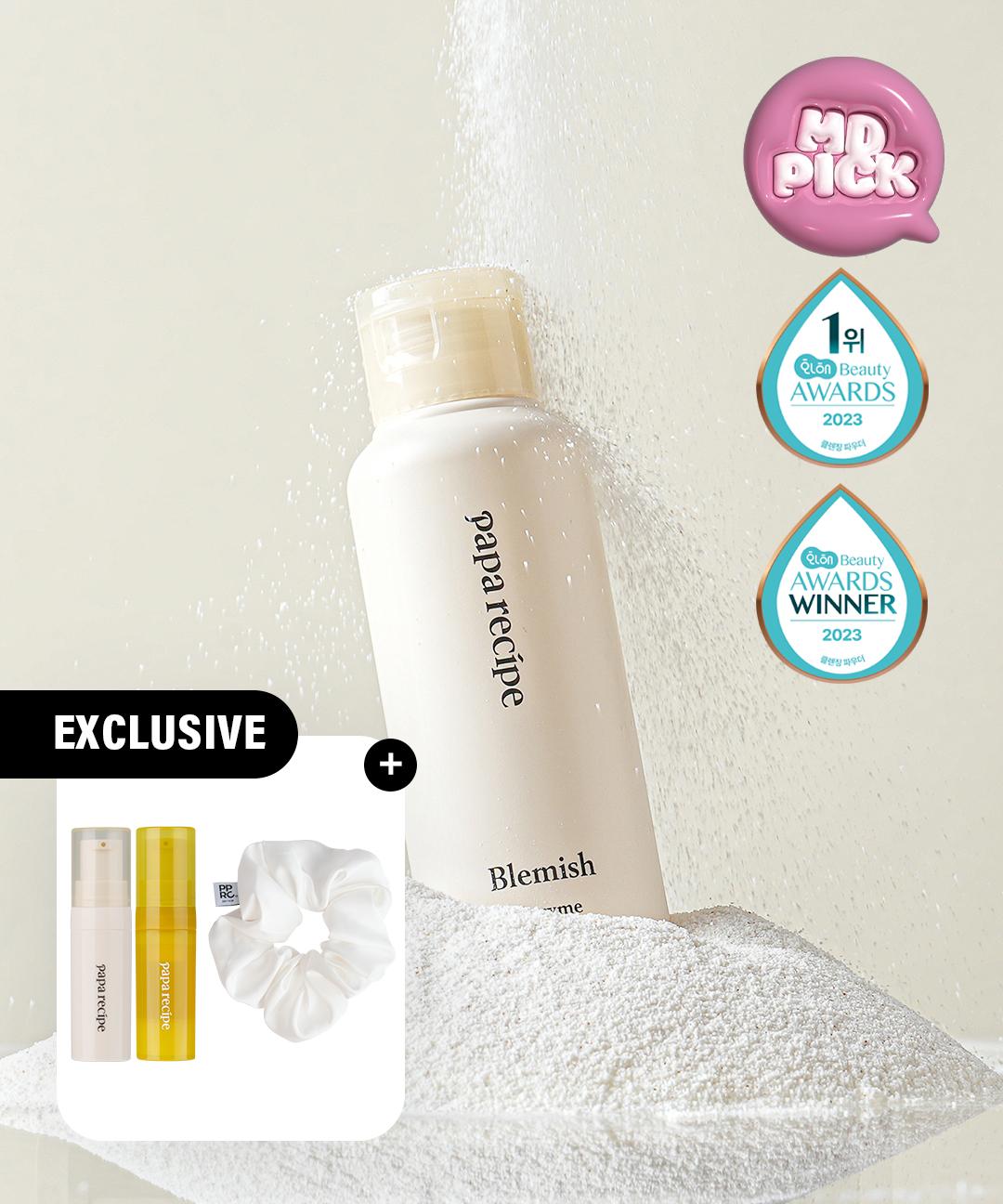 파파레서피 [MD PICK][증정 : 미니어처2종+스크런치] 블레미쉬 효소 파우더 클렌저 50g