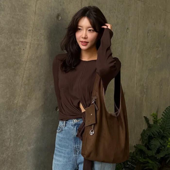 Natter Shoulder Suede F034_93