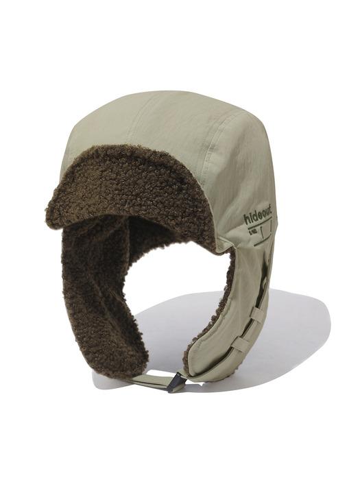 캠프 패딩 트래퍼 캡 (Beige)