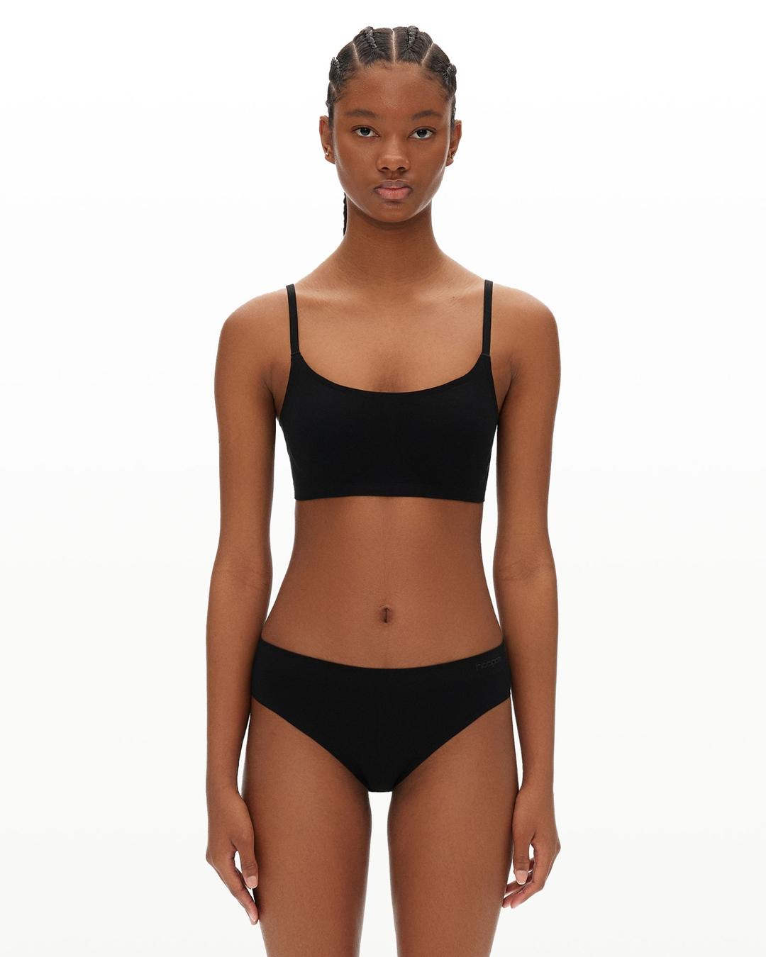 modal scoopneck seamless bra