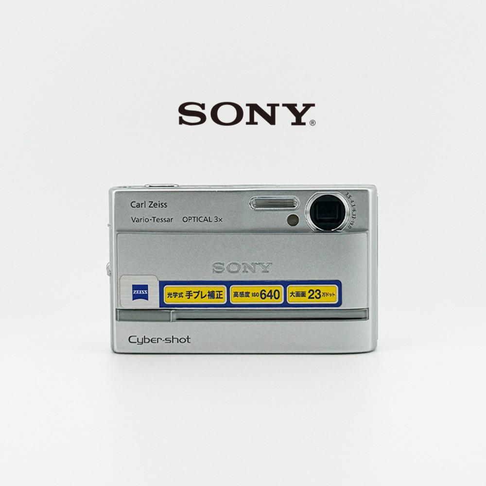 [중고] SONY 소니 사이버샷 DSC-T9 실버 Y2K 레트로 디지털 카메라