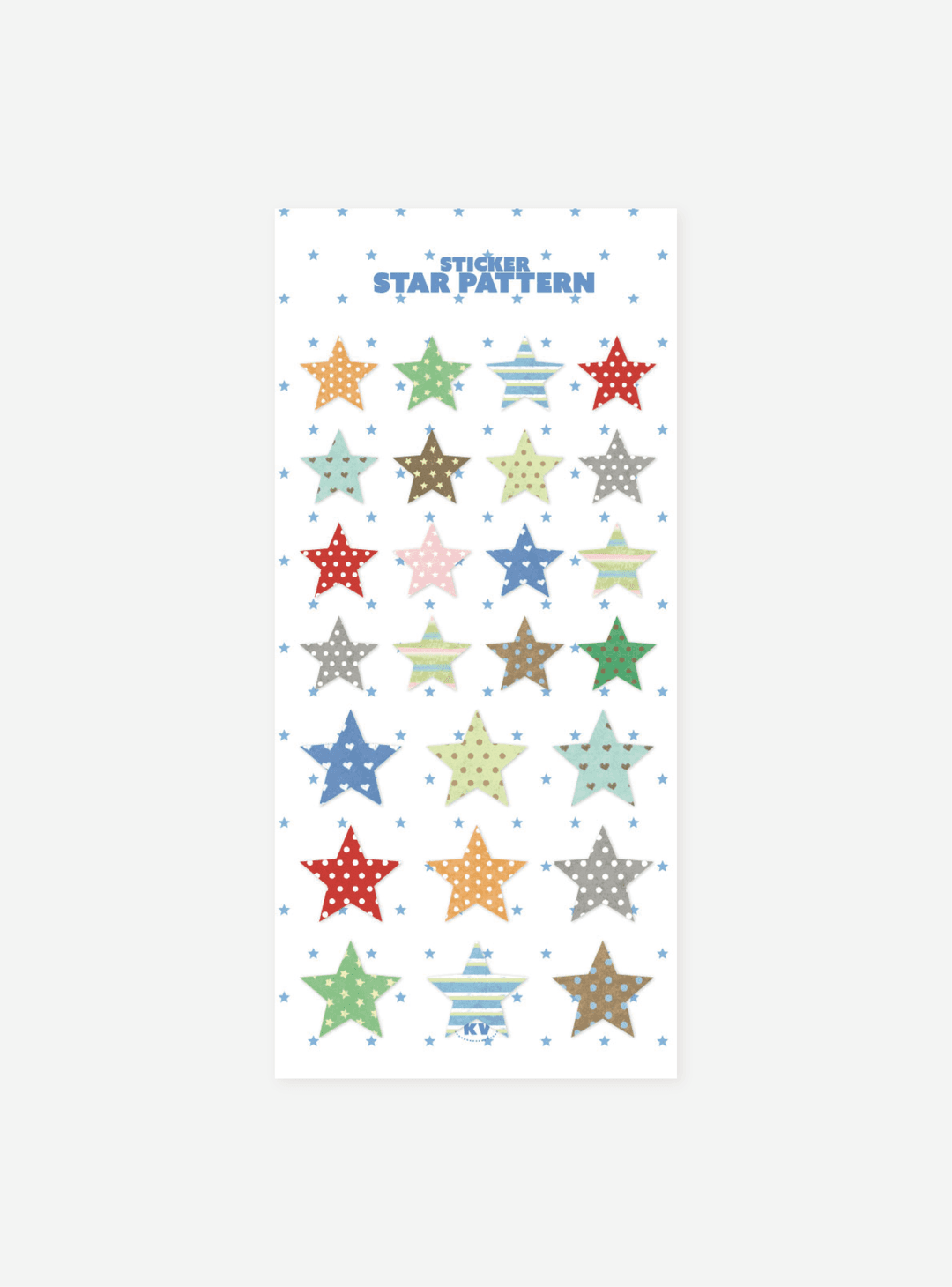 STAR PATTERN STICKER