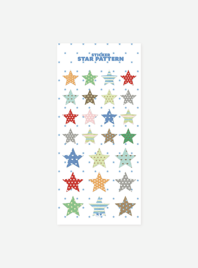 STAR PATTERN STICKER