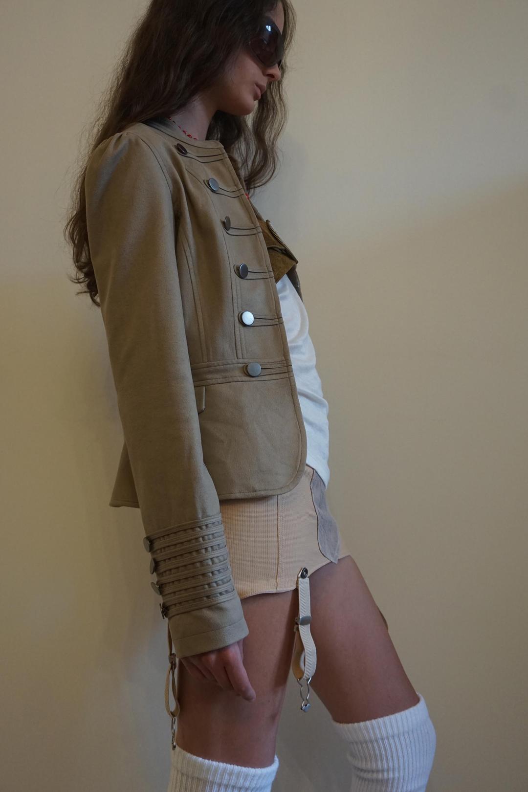 Brass Napoleon Jacket Beige