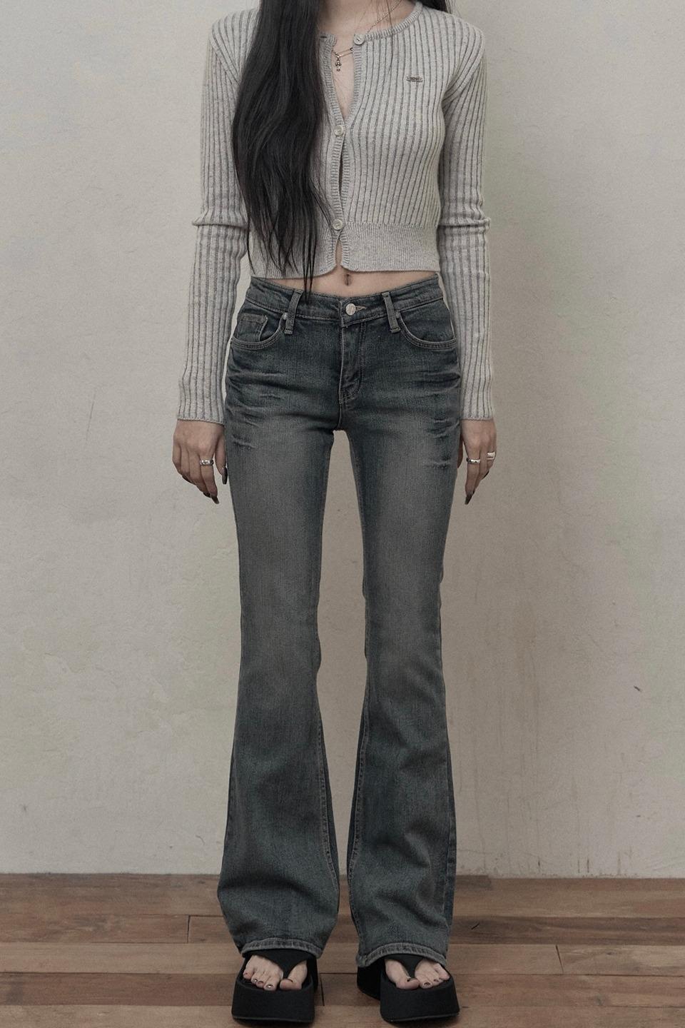 (3th re-order) Basic Bootcut Jeans