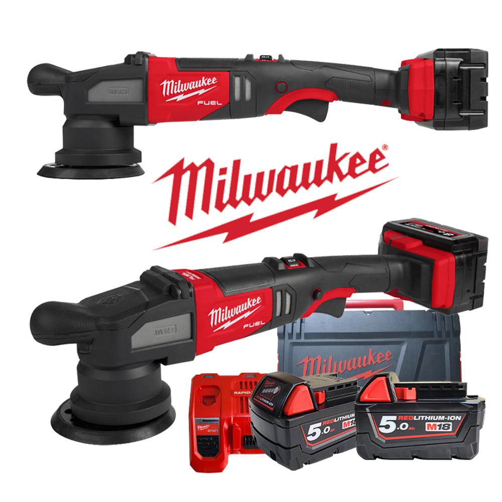 밀워키 18V 전문가용 충전 듀얼폴리셔 광택기 몸체 세트 무선 전동 자동차 셀프 광택기계