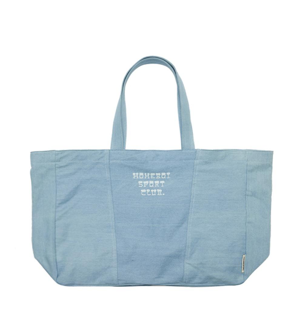 Oversized Canvas Tote Bag - Denim
