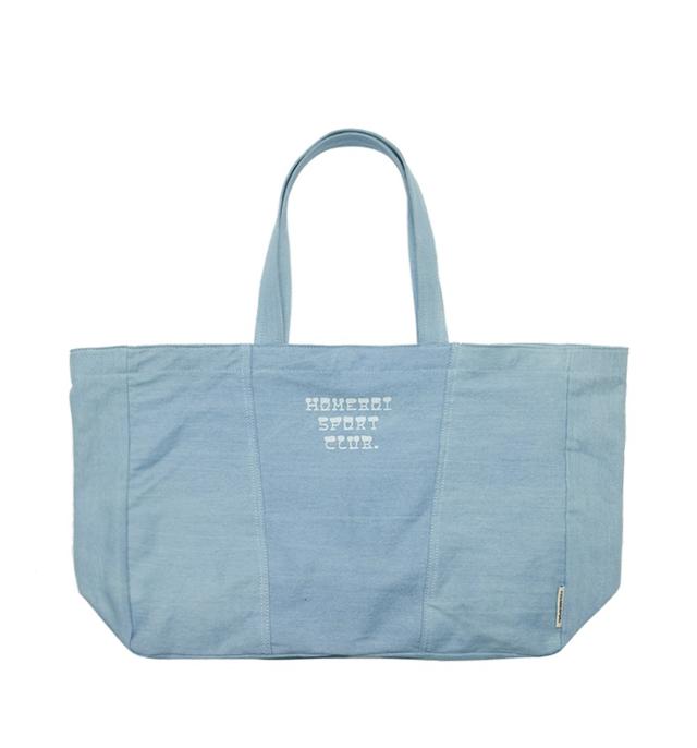 Oversized Canvas Tote Bag - Denim