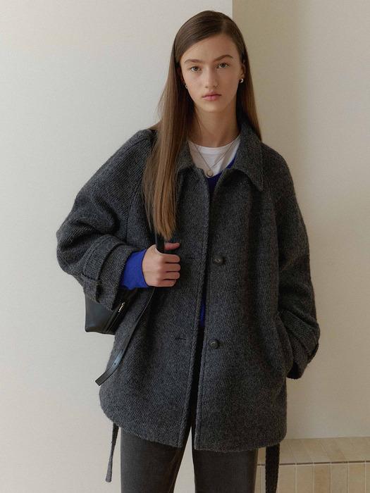 벨티드 울 하프 코트 NEW5WHA15_9E