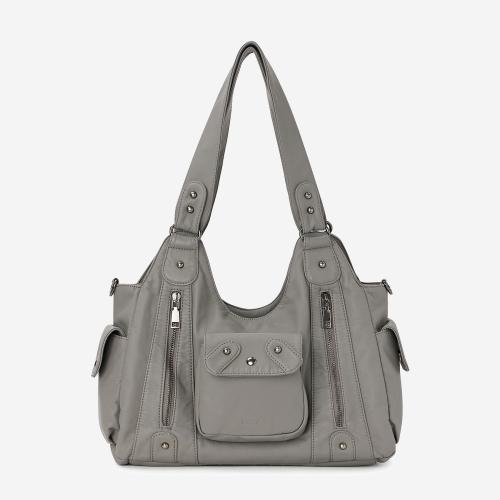 로사 스터드백 (그레이)