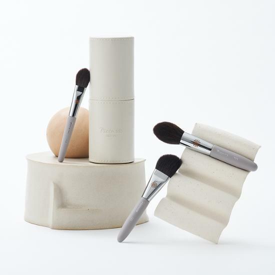 [단독기획] 피카소 페이스메이크업 미니 브러쉬 3종 세트 (픽싱파우더,쉐이딩,블러셔)