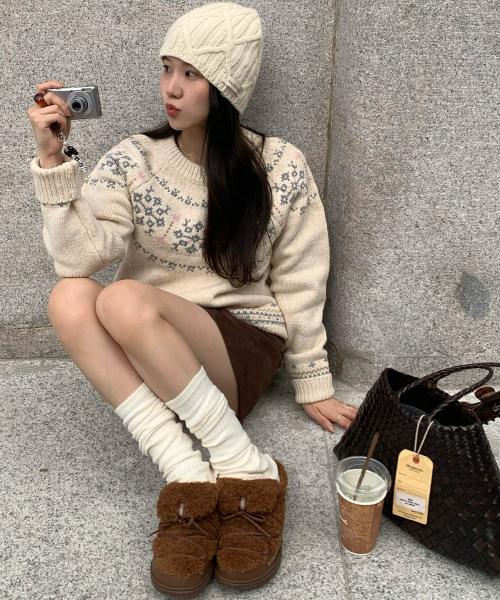 네오 코쿠니 - 브라운(QQ323LWI91)