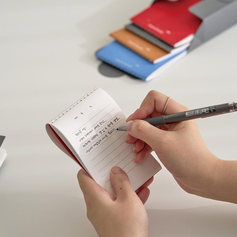 scribble 미니 핸디 노트 유선 무선 모눈 도트 수첩