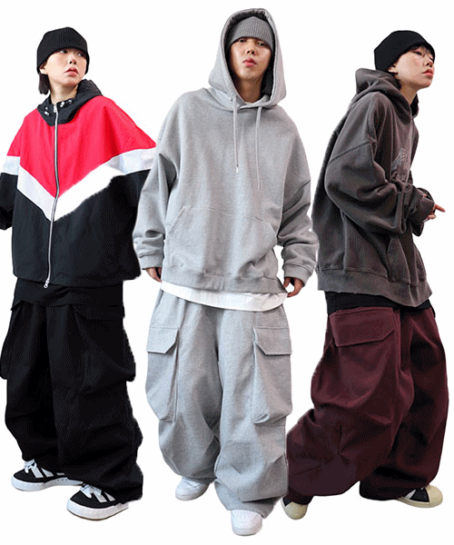 합포 쭈리 카고 벌룬 팬츠