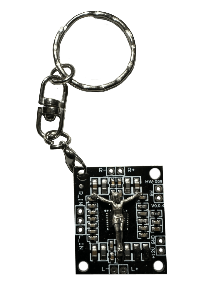 DIVINE CIRCUITS 神の回路 KEYCHAIN