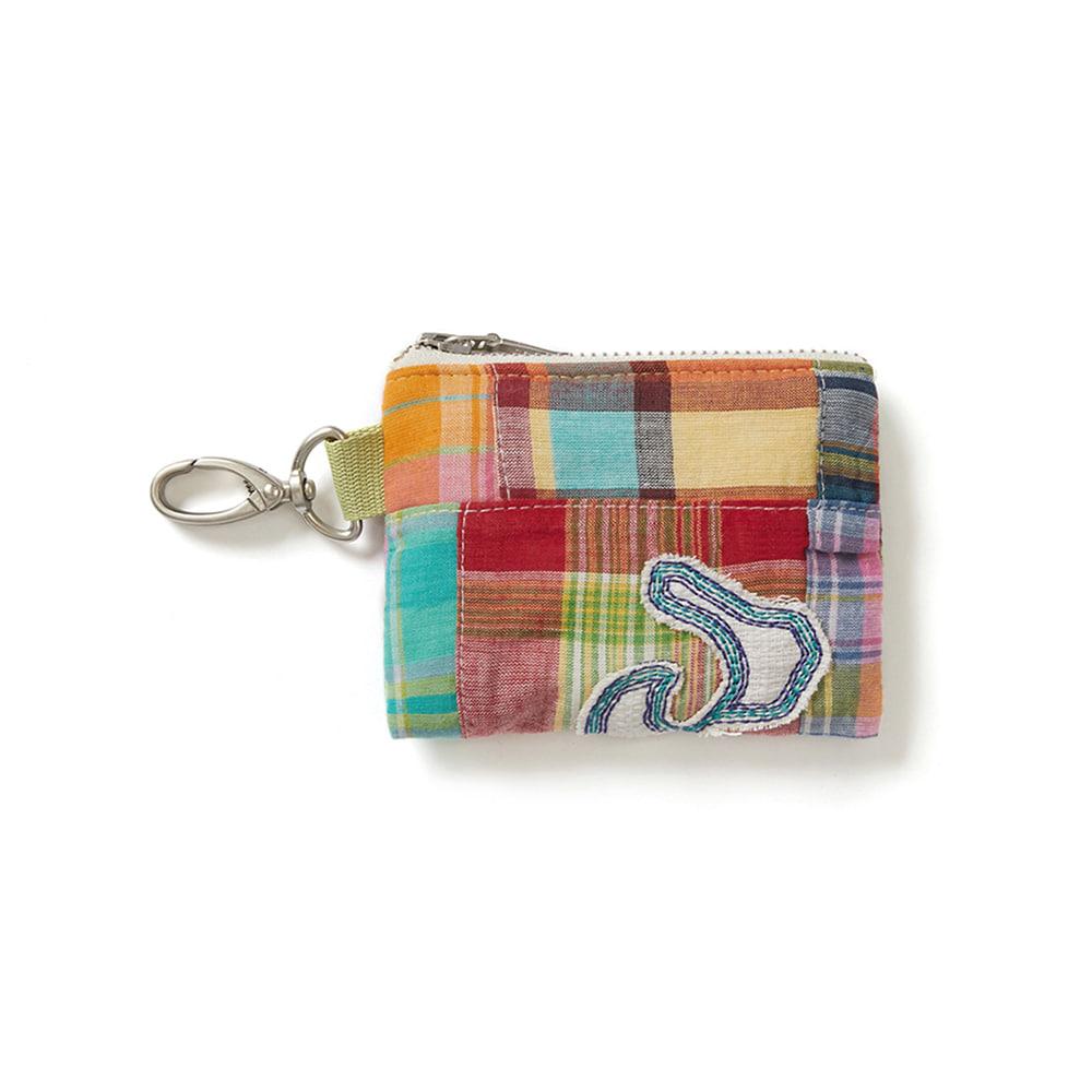 Turkey Tail Patchwork Card Wallet
