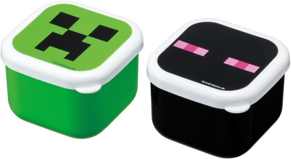 스케이터 Skater 마인크래프트 미니 반찬 용기 세트 MO1WAG-A 130ml