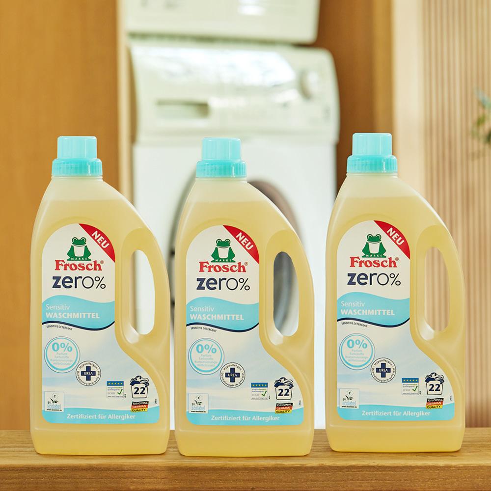 프로쉬 독일 세탁세제 제로 1.5L 3개 세트