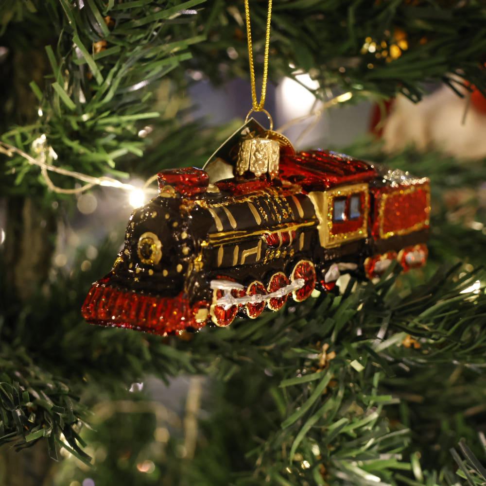 OWC 올드 월드 크리스마스 기차 트리 오너먼트