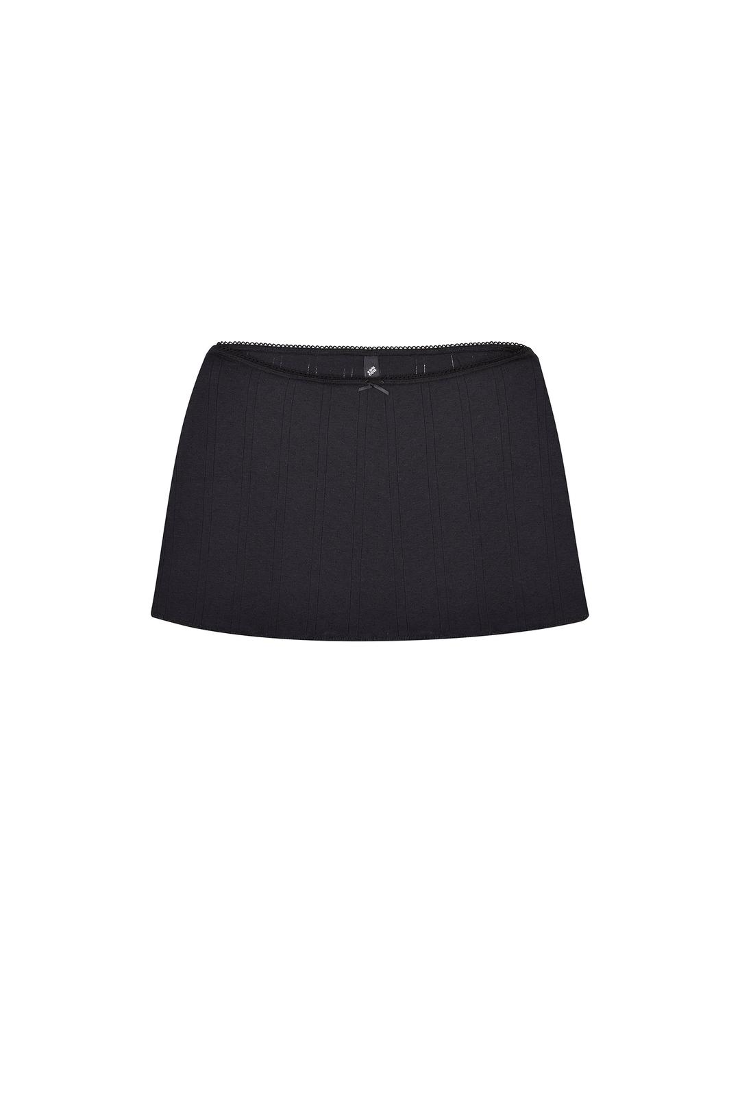 The Mini Skirt Black - XS