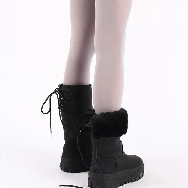 윈터 퍼 어그 부츠 (S-L)