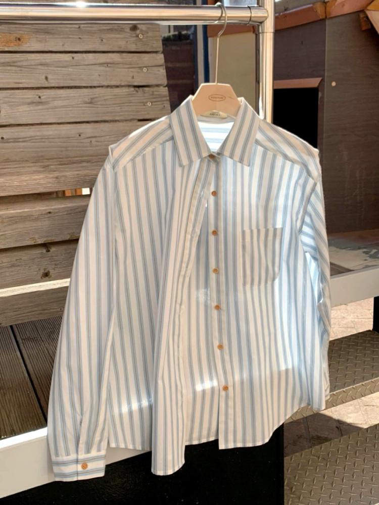 [전컬러당일]Are 케렌 스트라이프 셔츠