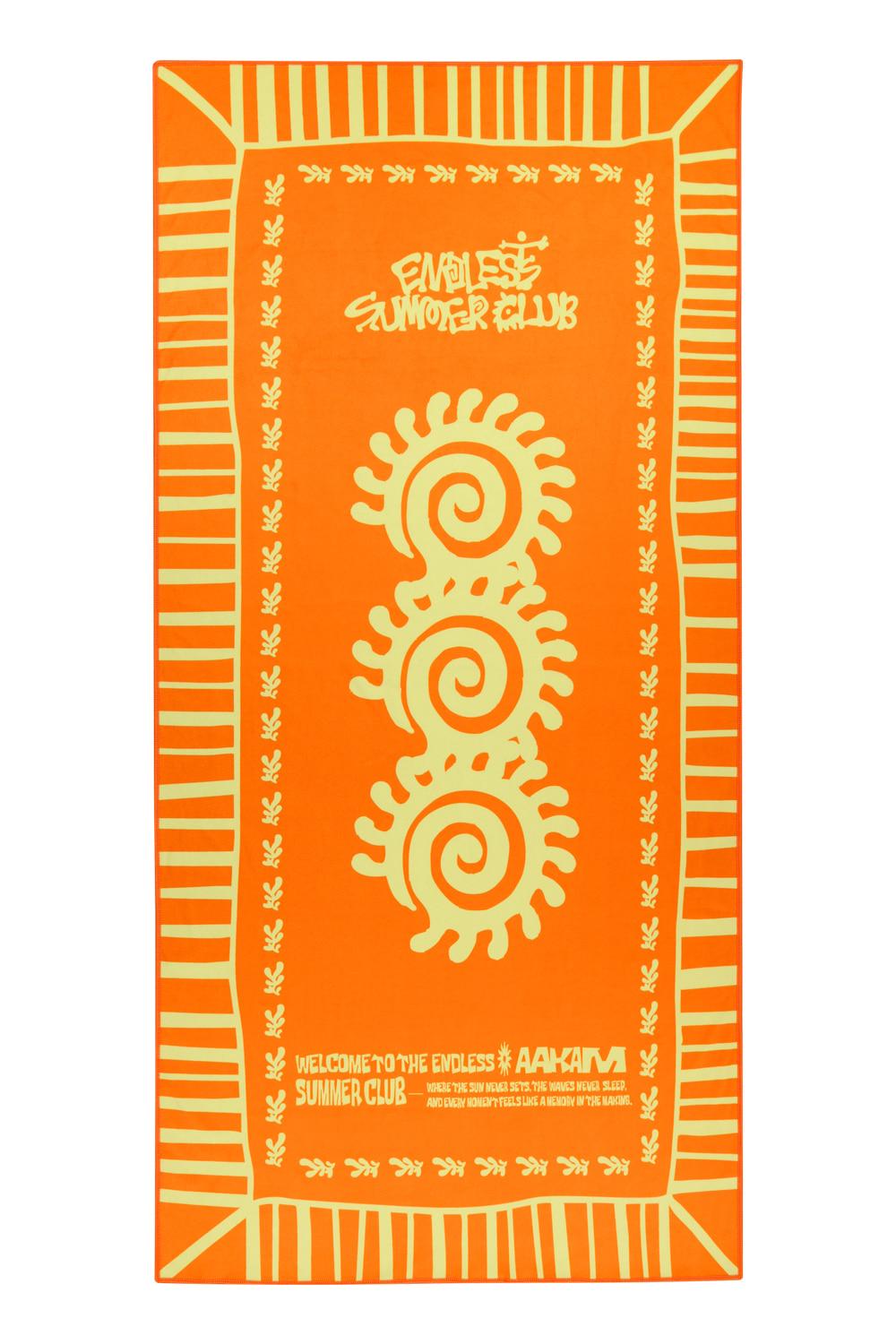 [7.11 예약배송] SUMMER CLUB Beach Towel (Orange)