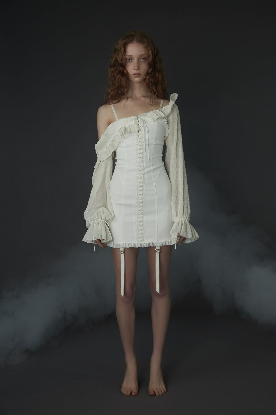 HOLY VESSEL DRESS - XS / SNOW