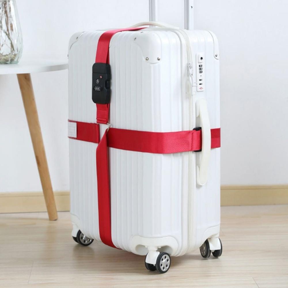 캐리어벨트 TSA 러기지벨트 5가지색상 십자용 캐리어스트랩 여행용 캐리어락 잠금장치