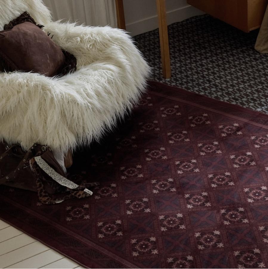 MT 그리드 페르시안 러그 멀티 2Sizes