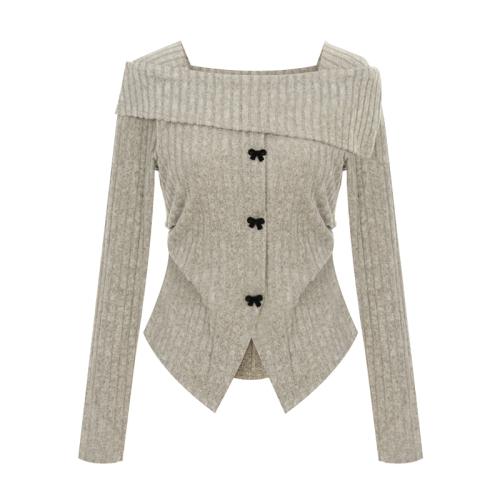 소프트리본오프숄더티셔츠_I5D-CTS003