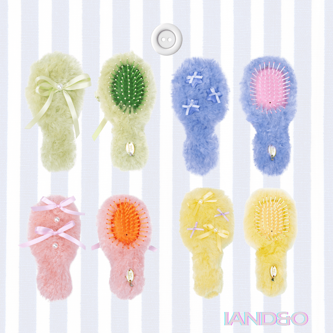 아이앤드오 Ribbon Hair Brush 리본코어 헤어빗