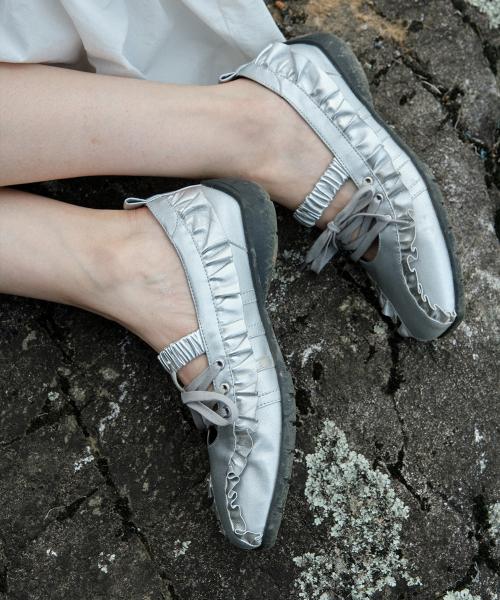 [X MINJUKIM] BLISS RUFFLE SNEAKERS - 3 colors